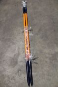 Two Carters ShockSafe Insulated 60" Chisel & Point Digging Bars.