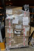 A pallet of as new Hama items to include sit stand desk mount, beamer laptop cases and trolley camer