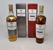A The Macallan Classic Cut Highland Single Malt Whisky 2019 Limited Edition (700ml) and a The Macall