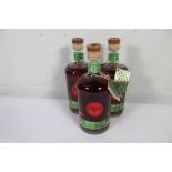Three Bacardi Reserva Ocho Rum, Aged 8 Years, Bottled 2022 (3 x 750ml) (Over 18s only).
