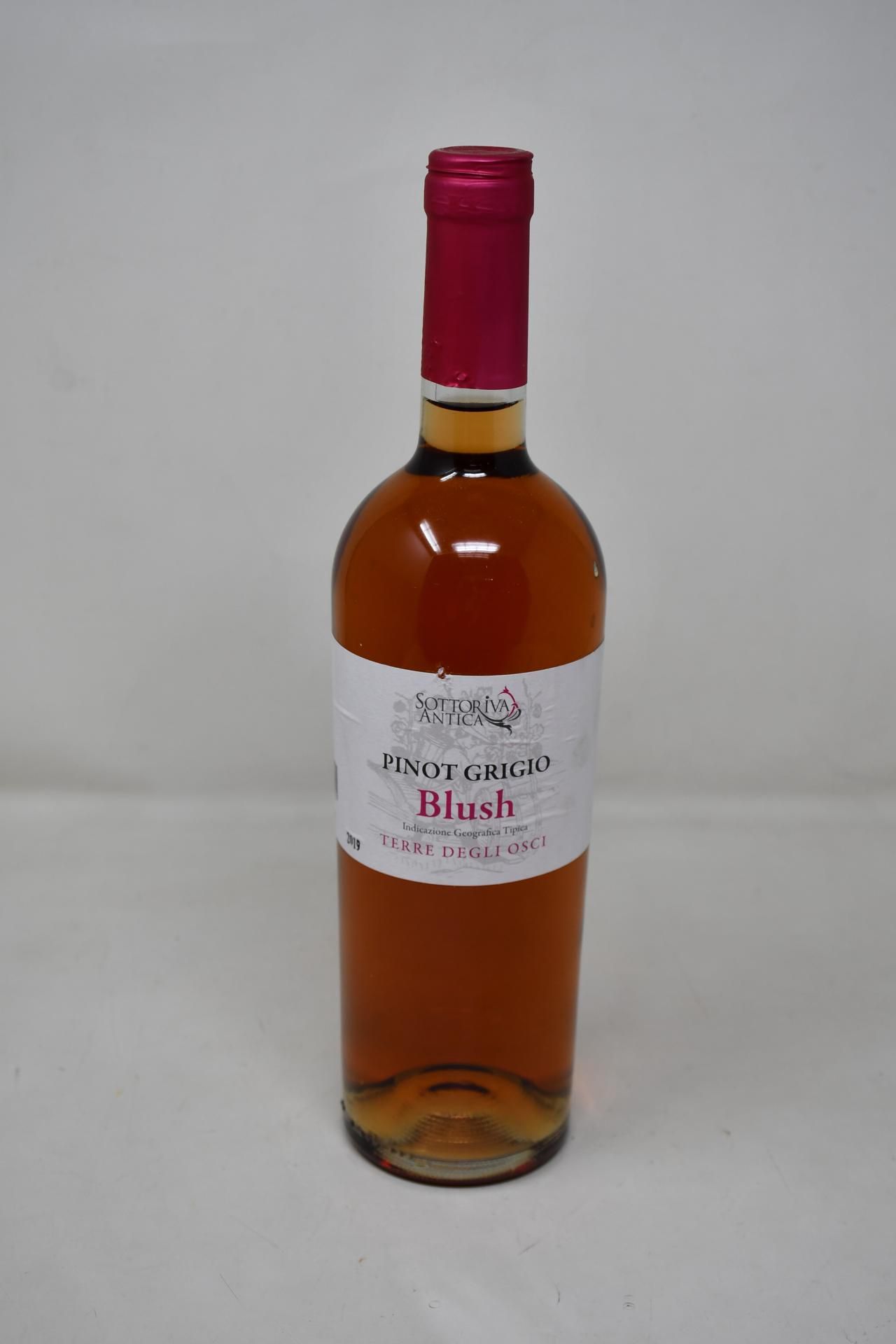 Eleven bottles of Sottoriva Antica Pinot Grigio Blush Wine (750ml) (Over 18s only).