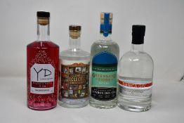 Yorkshire Dales Bramble Berry Gin (700ml), Danica Gin (700ml), The Eclectic Gin Society and Greensan