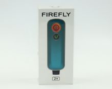 A boxed as new Firefly 2+ Vaporizer in Blue (EAN: 855606003760) (Box sealed. Over 18's Only).