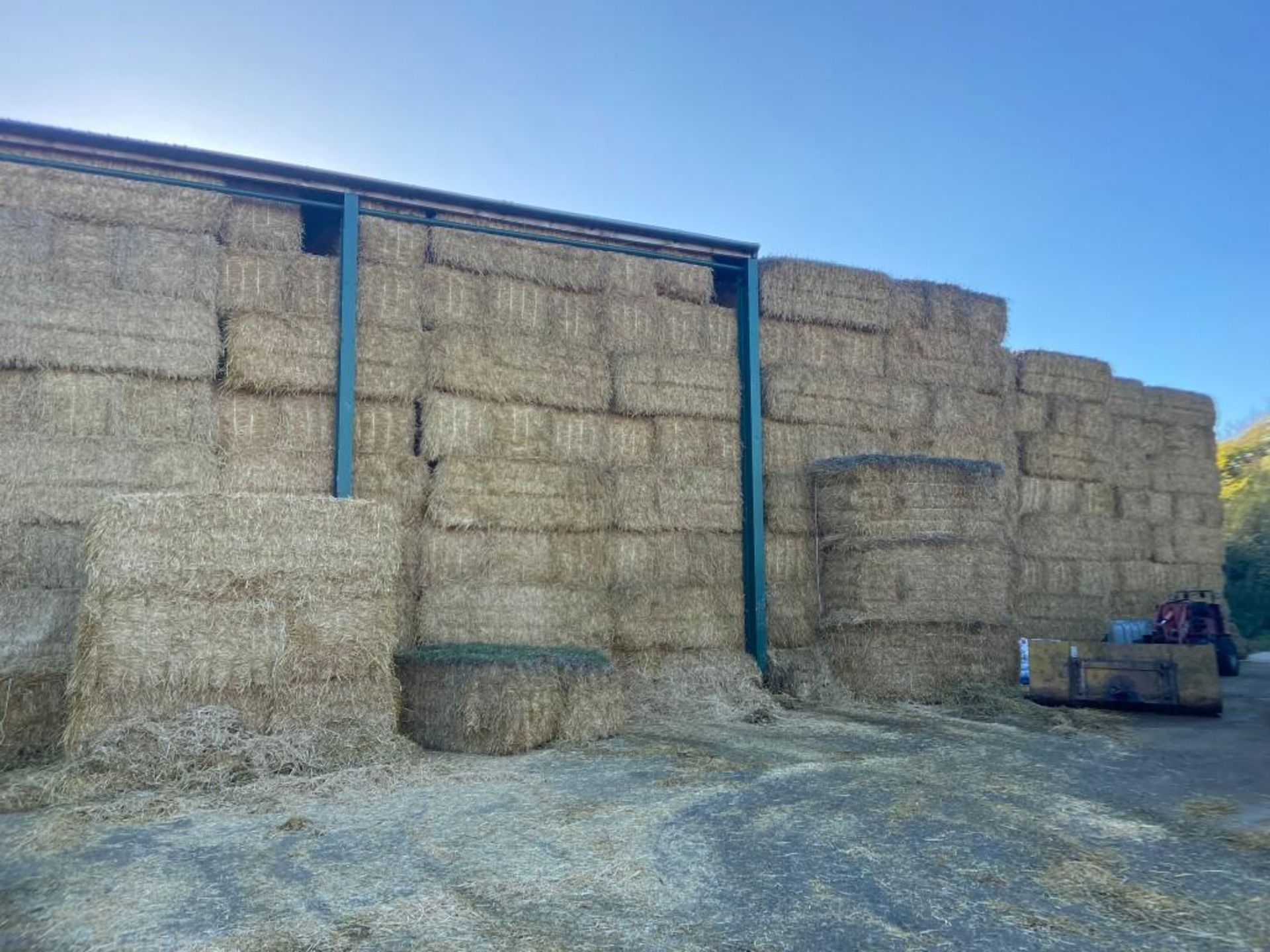 100 No. 2022 Wheat Straw Bales