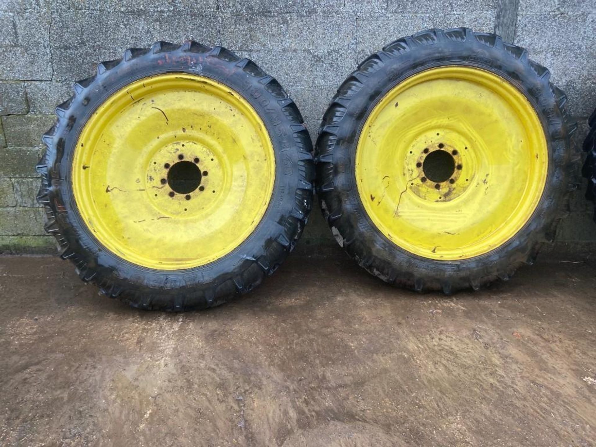 2 No. Taurus 300 95 R46 Tyres & Rims