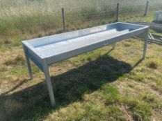 Ritchie Doubel Basin 8ft Freestanding Field Trough