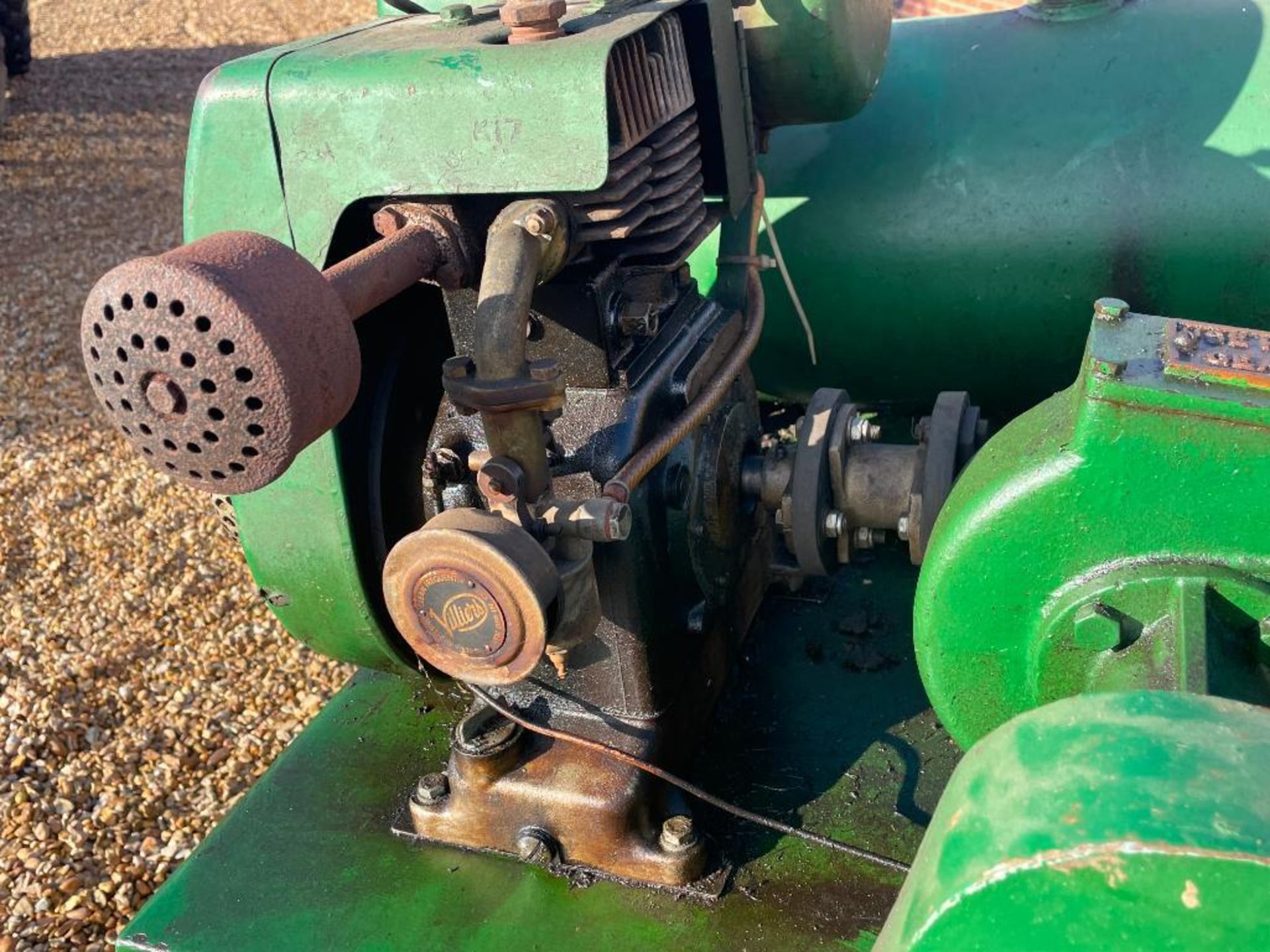 Greens grass path roller with petrol engine - Image 6 of 12