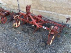 David Brown 3D 3 row ridger with bout marker, linkage mounted. Serial No: 17687