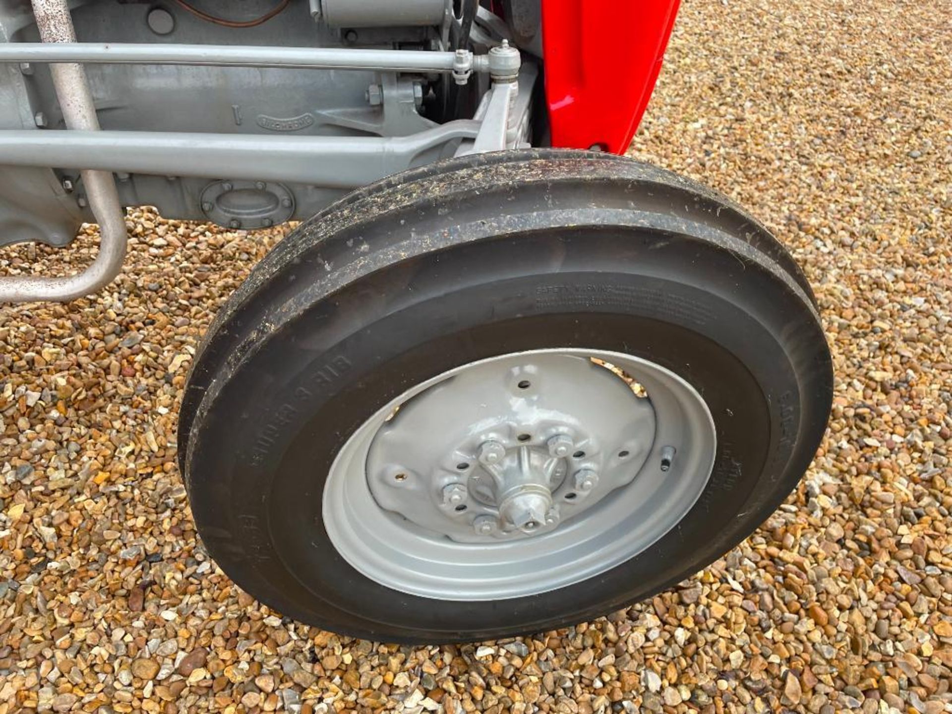 1962 Massey Ferguson 35 Industrial petrol 2wd tractor on 6.00-16 front and 10.00-28IND rear wheels a - Image 18 of 19