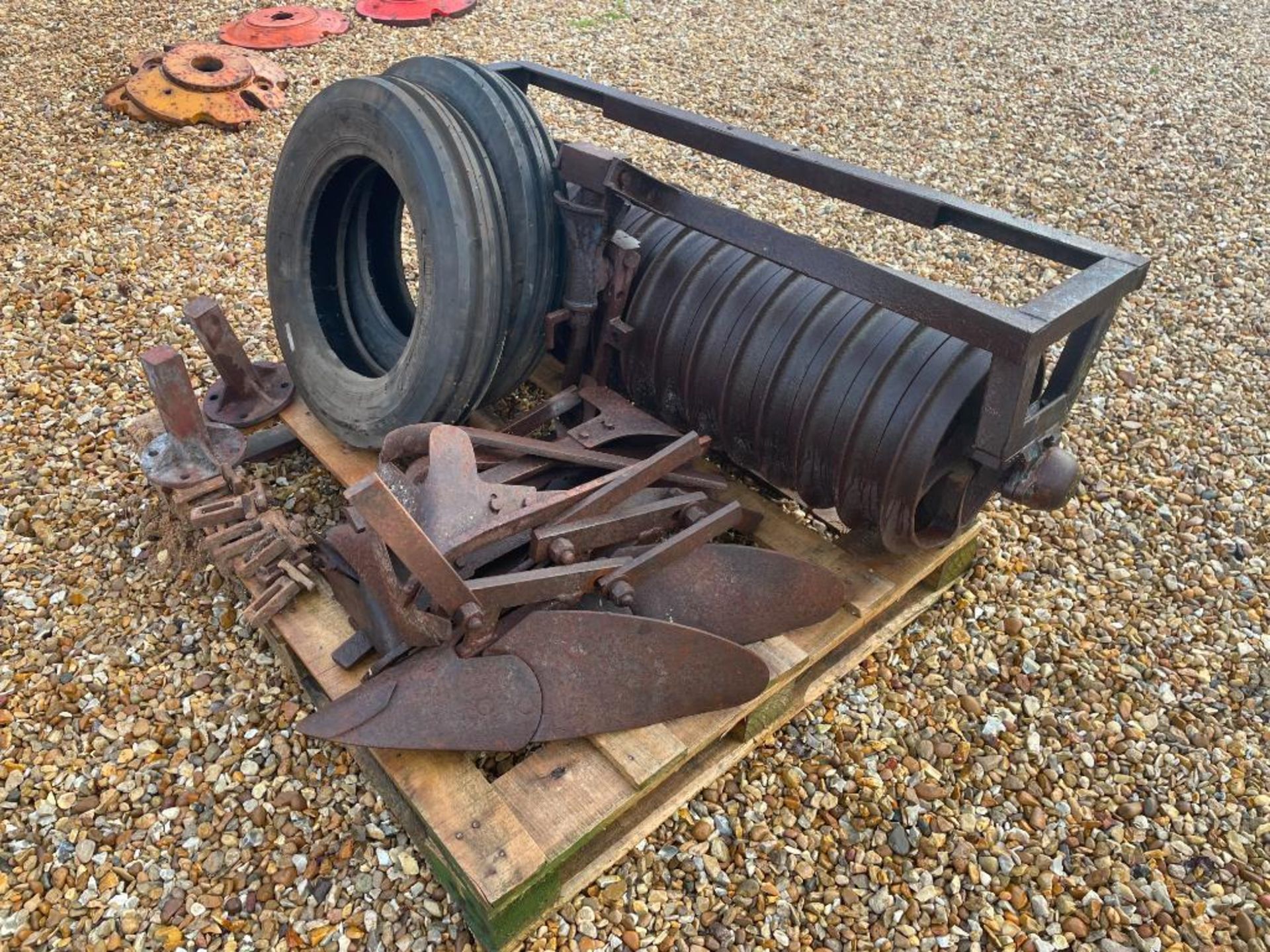 1949 Garner Light Tractor 2wd petrol tractor with JAP Model S air cooled engine on 7.50-16 front and - Image 10 of 19