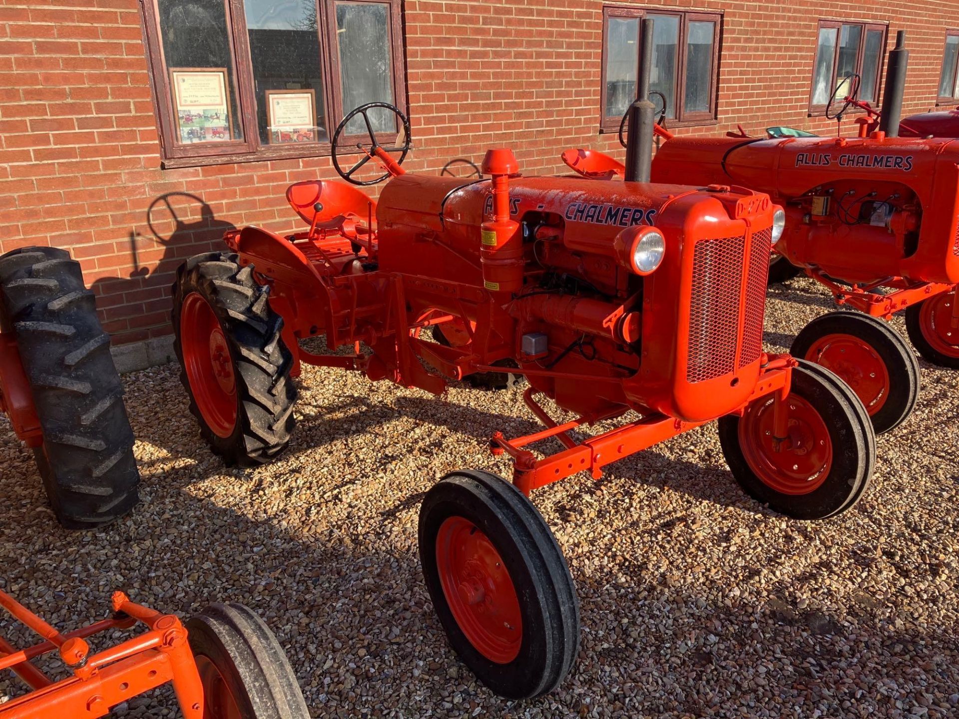 c.1962 Allis Chalmers D-270 P3 diesel 2wd tractor on 5.00-15 front and 8.3-24 rear wheels and tyres - Image 23 of 23