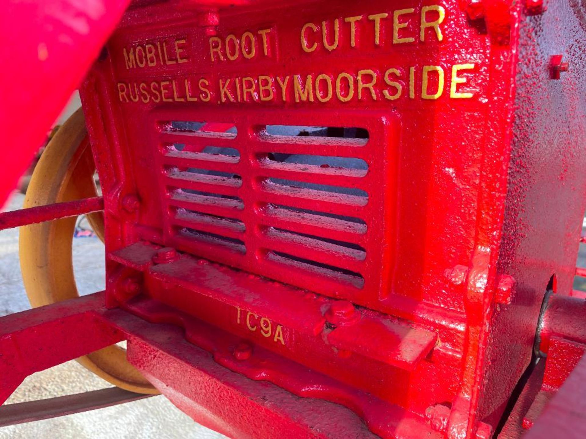 Russells of Kirby Moorside TC9A mobile root cutter - Image 4 of 6