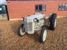 1943 Ford Ferguson 9NAN TVO 2wd tractor on 4.00-19 front and 11.2/10-28 rear wheels and tyres. Reg N