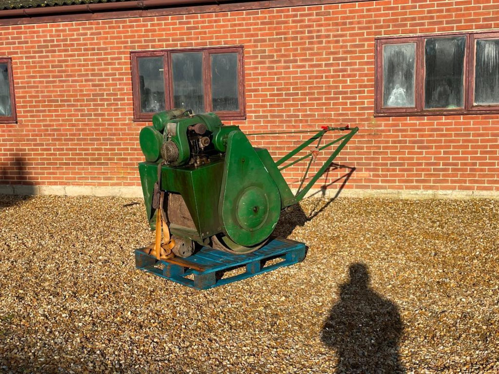 Greens grass path roller with petrol engine - Image 2 of 12