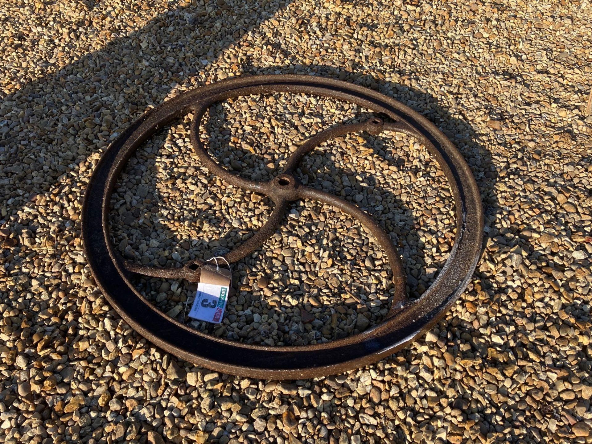 Vintage winding wheel