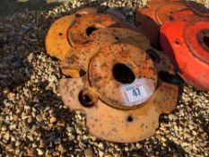 Allis Chalmers rear wheel weights