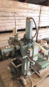 1974 Reed Darley Taylor bag stitcher and conveyor. Serial No: 12296