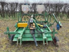 1996 Jones Engineering front mounted single bed tiller c/w applicator. Serial No: JEBM1076 F/M