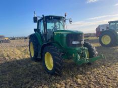 2005 John Deere 6920 40kph tractor with Power Quad gear box, 2 rear spool valves, front and rear lin
