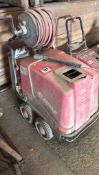 EHRLE Etronic 2 3 phase steam pressure washer. Serial No: HD1140