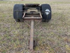 Single axle 5th wheel dolly