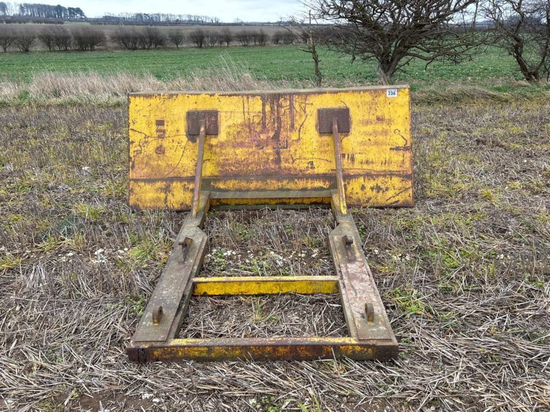 Sanderson grain pusher (spares or repairs) c/w JCB fittings - Image 2 of 2