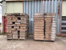 1000 wooden chitting trays