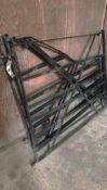 3 x cast iron gates