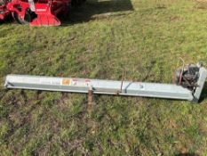 Brice Baker 2.6m 3 phase sweep auger. Cables in the office.
