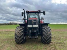 2017 Case Puma 240 50kph CVX tractor with 4 electric spool valves, front and rear link arms, pick up