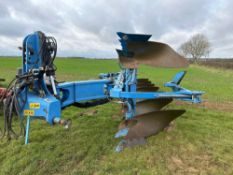 Lemken Juwel 8 plough 7 furrow (6+1) reversible on land and in furrow plough. C/w W52 bodies, electr