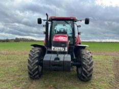 2008 Case Puma 140 40kph tractor with 4 electric spool valves, rear link arms, pick up hitch on 460/