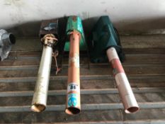3 x bird scarer's (for spares or repairs)