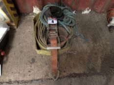 Quantity straps and rope