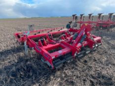 2017 Sumo LDS3 3m subsoiler with 6 hydraulic auto-reset legs with low disturbance points, front disc