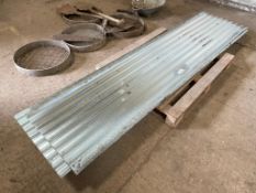 Quantity galvanised sheets