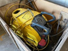 2001 Karcher HDS601 hot water & steam pressure washer, single phase