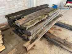 Quantity railway sleepers