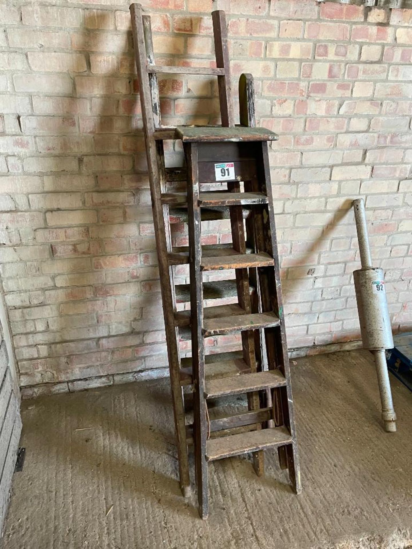 Wooden ladders