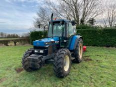 1997 Ford / New Holland 7740 4wd 40kph tractor with 2 manual spools and 12No 40kg front wafer weight