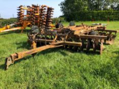1981 Simba Mark II trailed discs 3.5m. Serial No: 415