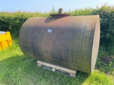 Metal fuel tank, 600gal