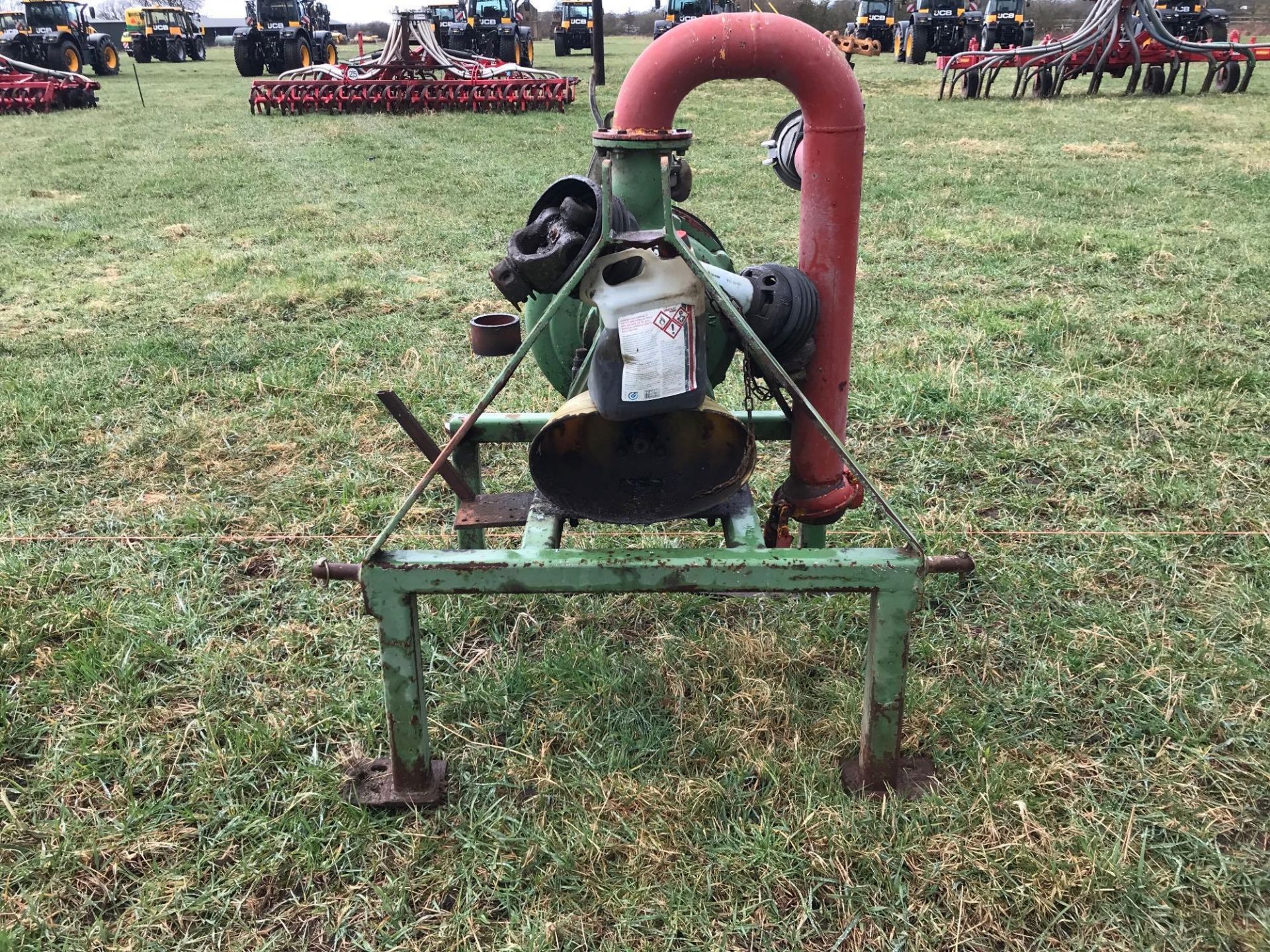 Doda L35 PTO driven slurry pump with 3 point linkage frame - Image 3 of 4
