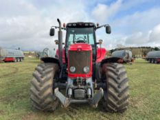 2011 Massey Ferguson 7490 DynaVT 50kph, front linkage, suspended front axle and cab, 2 front and 4 r