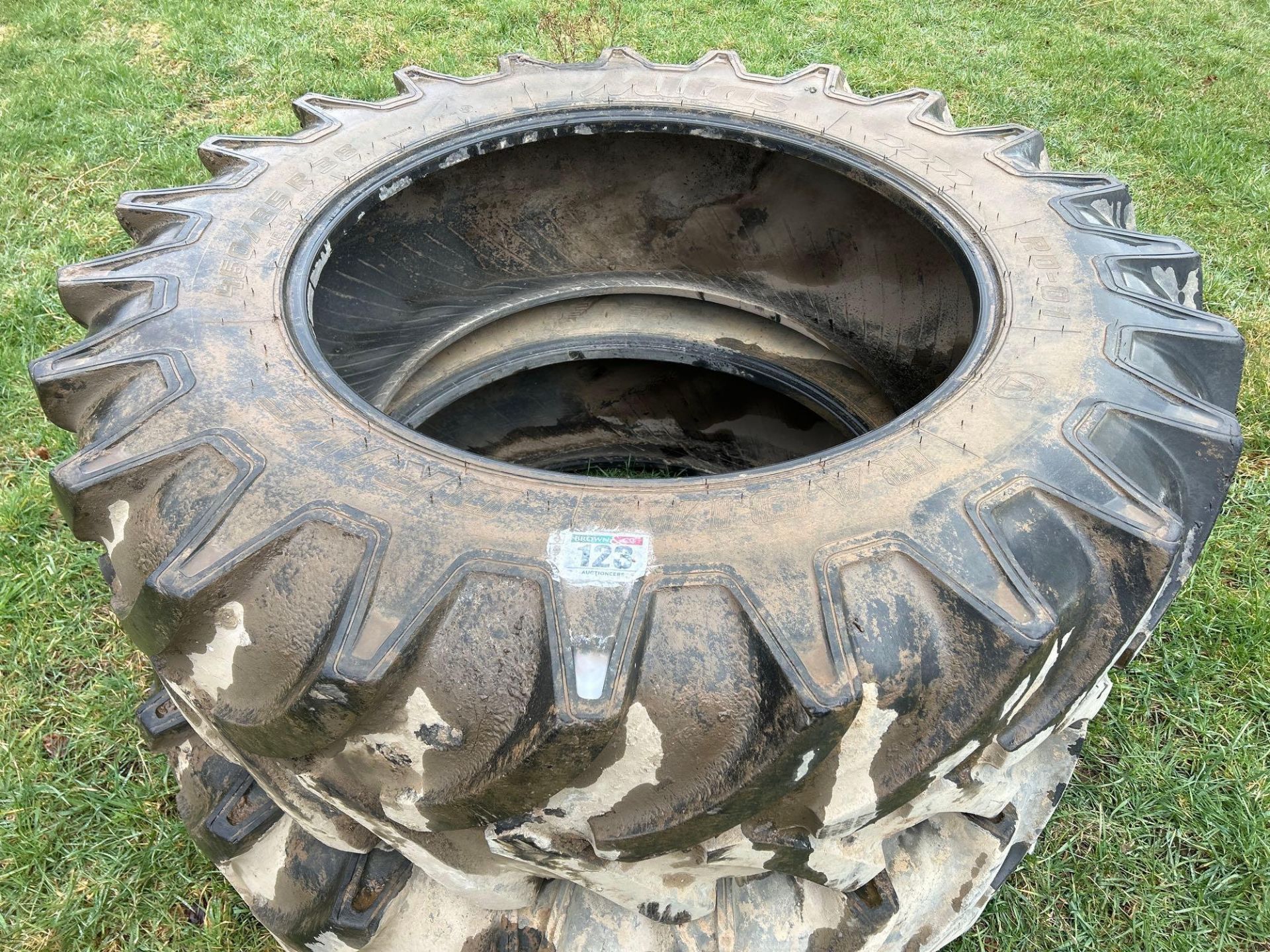 Pair of Mitas 460/85R38 tyres - Image 2 of 3