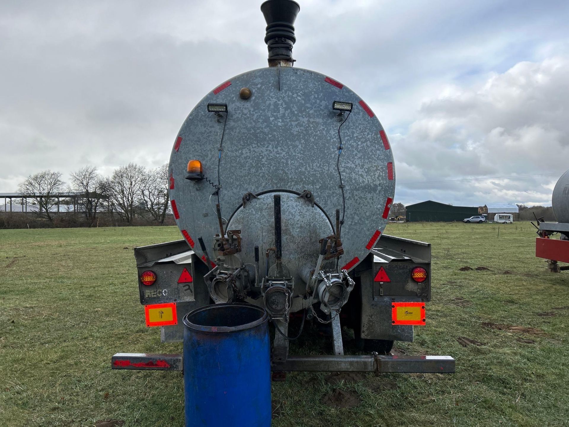 Record P33T tri axle slurry tanker, 23m3, load sensing, air brakes, air suspension, ROR commercial a - Image 4 of 5