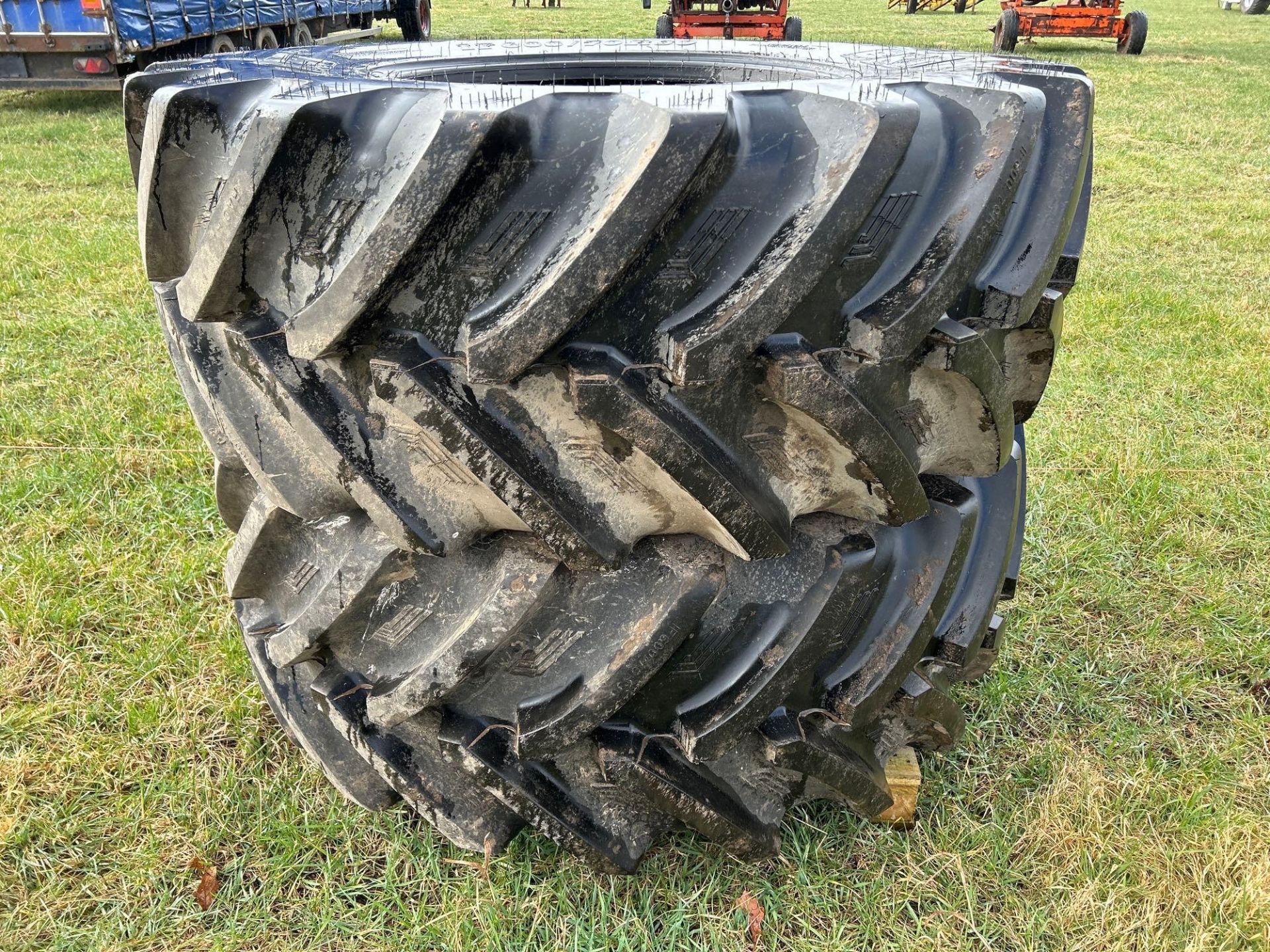 Pair of BKT 600/70R30 tyres (brand new) - Image 3 of 3