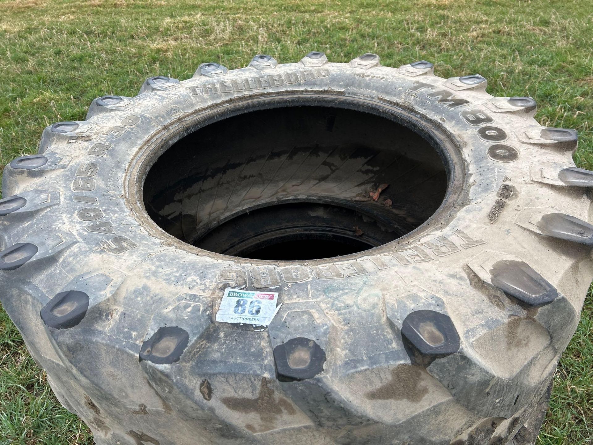 Pair of 540/65R30 tyres - Image 2 of 3