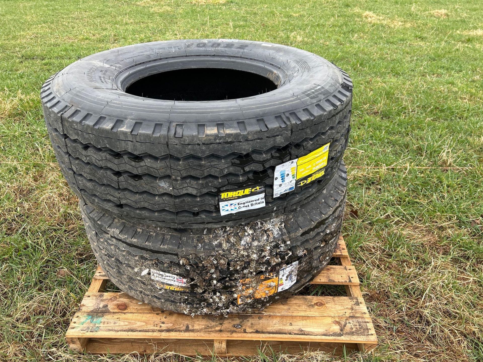 Pair of 385/65R22.5 tyres (Brand New) - Image 3 of 3