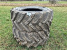 Pair of 540/65R30 tyres